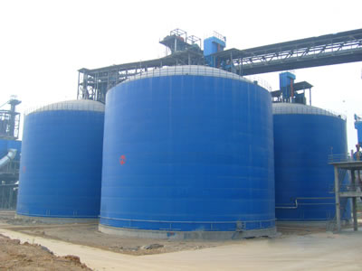 包河水泥钢板库改造