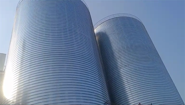 包河2座混凝土高架卷板仓