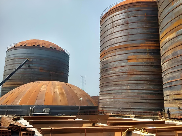 包河焦粉钢板仓